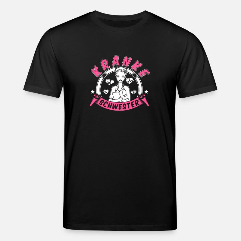 Kranke Schwester - Stanley/Stella Unisex Bio-T-Shirt CREATOR - Schwarz