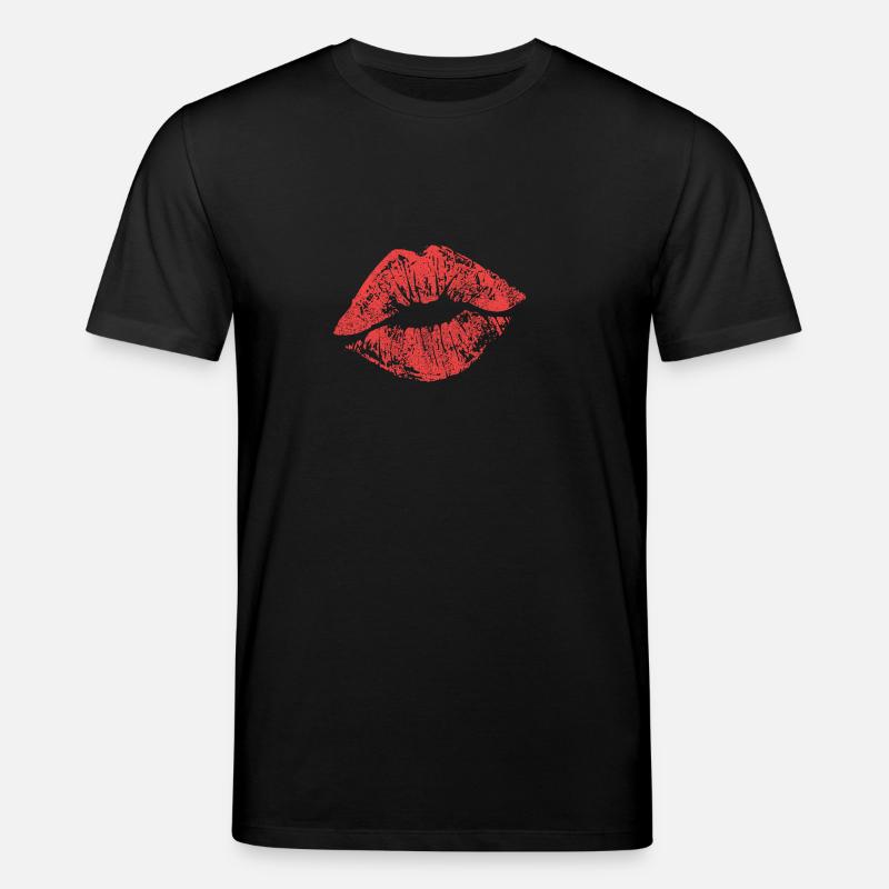 Kussmund Lippenstift - Stanley/Stella Unisex Bio-T-Shirt CREATOR  - Schwarz