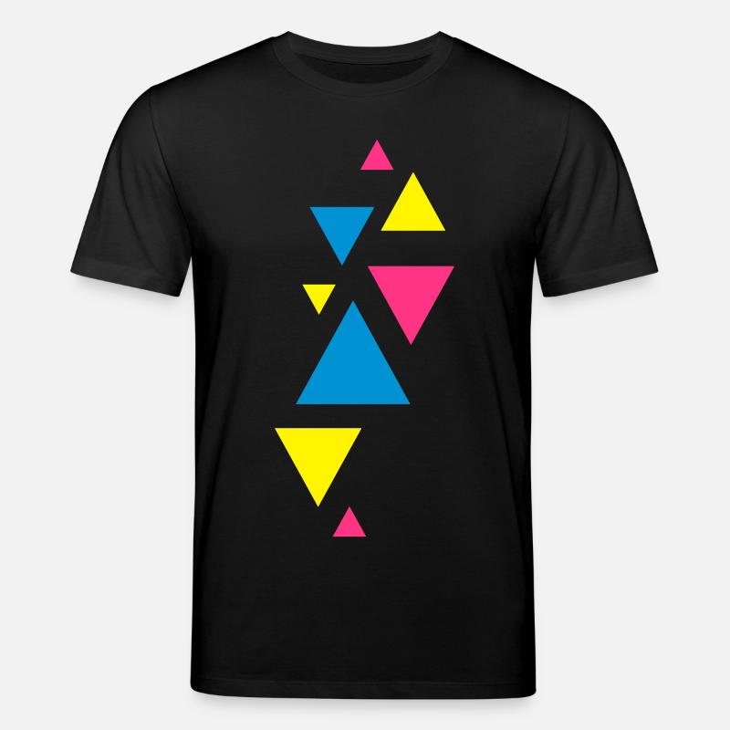 three eckedesign forms hipster - Stanley/Stella CREATOR Unisex Organic T-Shirt - black