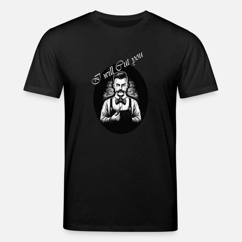 Barber_I vous coupera - T-shirt bio CREATOR Stanley/Stella Unisexe - noir