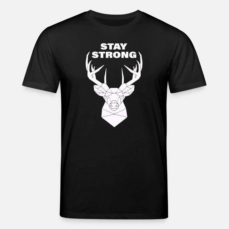 STAY STRONG - Stanley/Stella Unisex Bio-T-Shirt CREATOR  - Schwarz