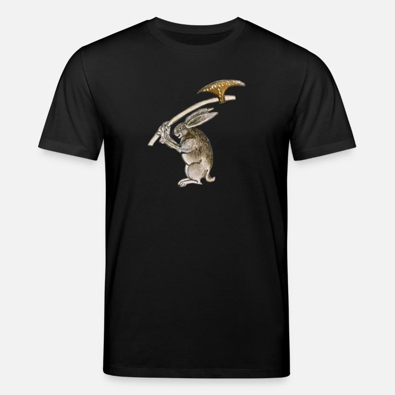 Killer Rabbit - Stanley/Stella Unisex Bio-T-Shirt CREATOR  - Schwarz