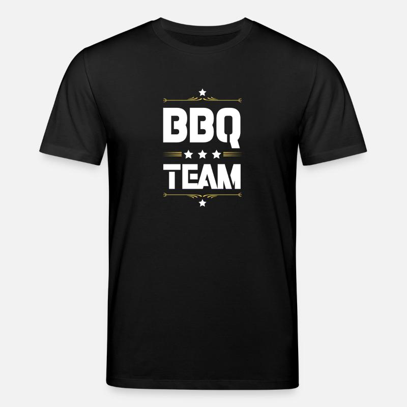 Bbq Team - Stanley/Stella Unisex Bio-T-Shirt CREATOR  - Schwarz
