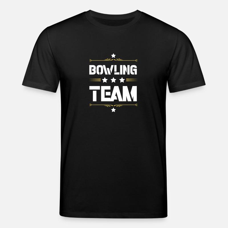 Équipe de bowling - T-shirt bio CREATOR Stanley/Stella Unisexe - noir