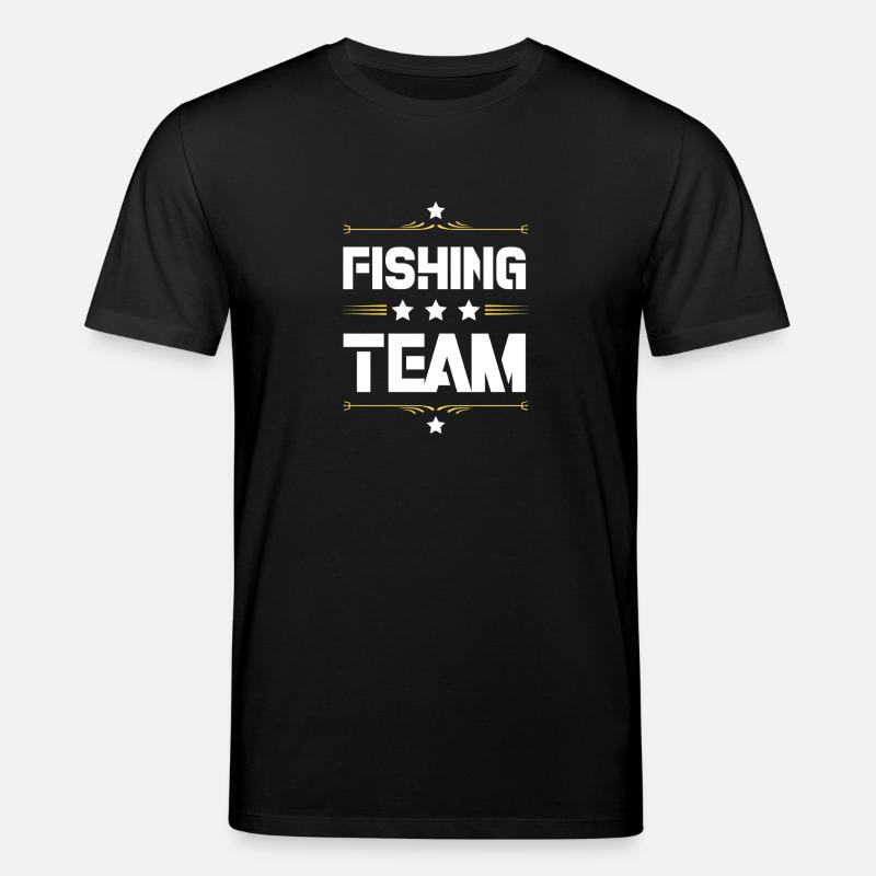 Équipe de pêche - T-shirt bio CREATOR Stanley/Stella Unisexe - noir
