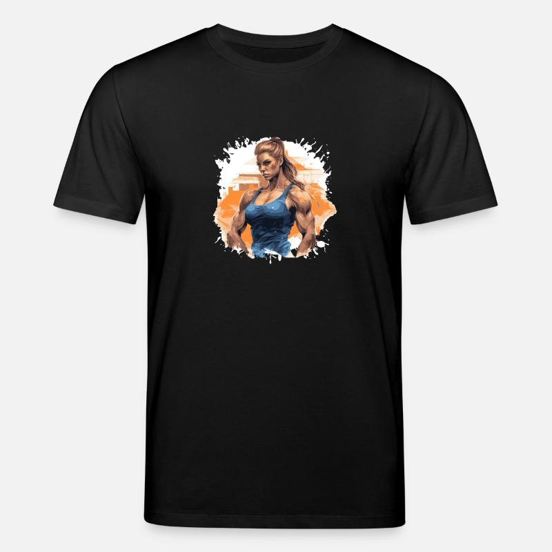 Fitness Muscles Bodybuilder - T-shirt bio CREATOR Stanley/Stella Unisexe - noir