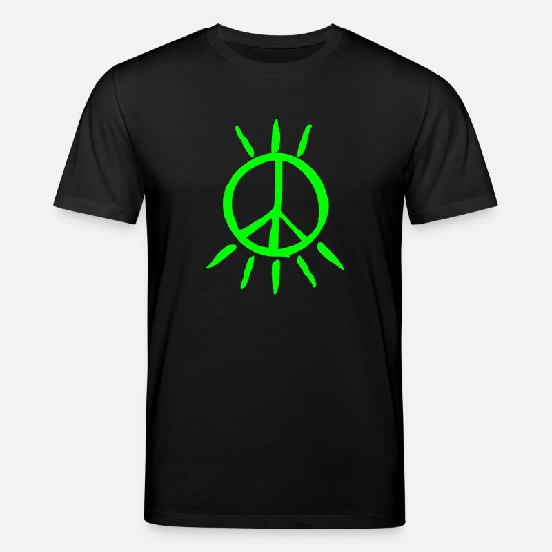 Peace Peacezeichen - Stanley/Stella Unisex Bio-T-Shirt CREATOR  - Schwarz
