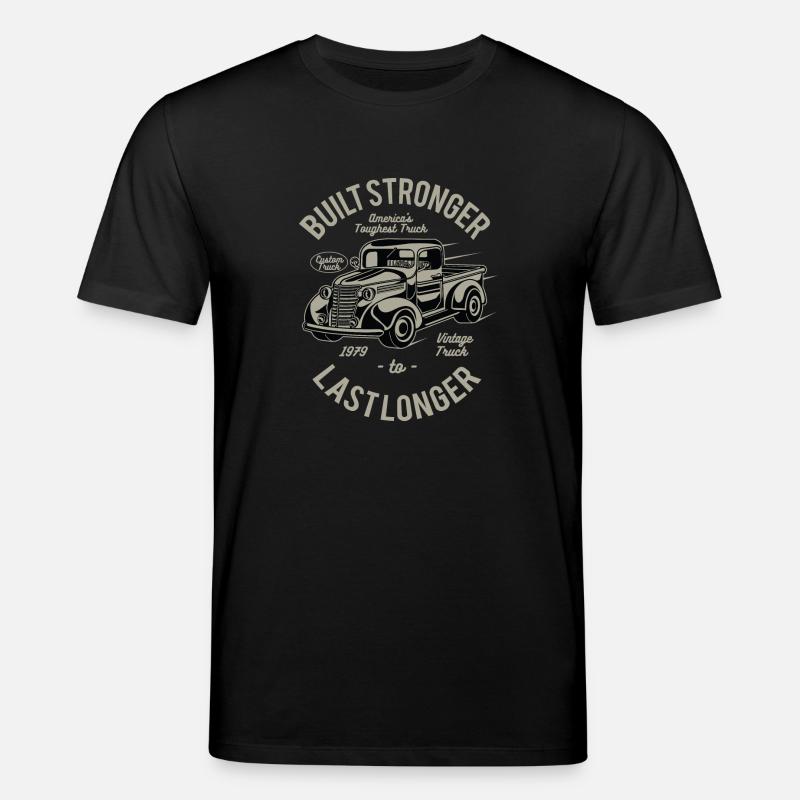 Construit plus fort - T-shirt bio CREATOR Stanley/Stella Unisexe - noir