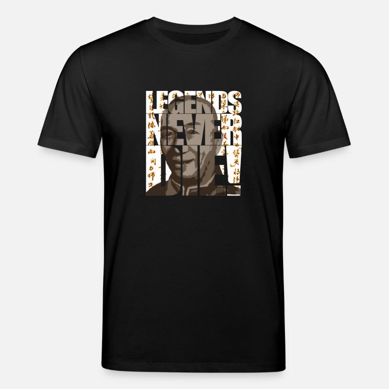 legends never die - Stanley/Stella Unisex Bio-T-Shirt CREATOR  - Schwarz