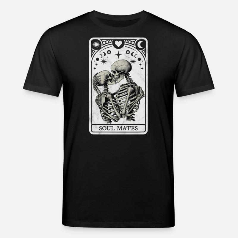 Âmes sœurs Tarot - T-shirt bio CREATOR Stanley/Stella Unisexe - noir