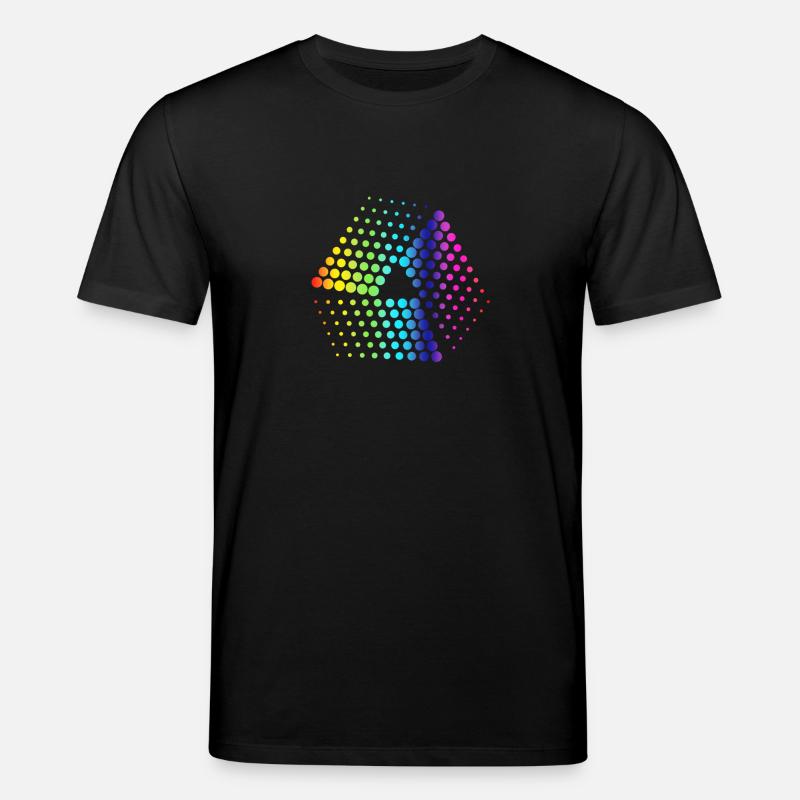 points - T-shirt bio CREATOR Stanley/Stella Unisexe - noir