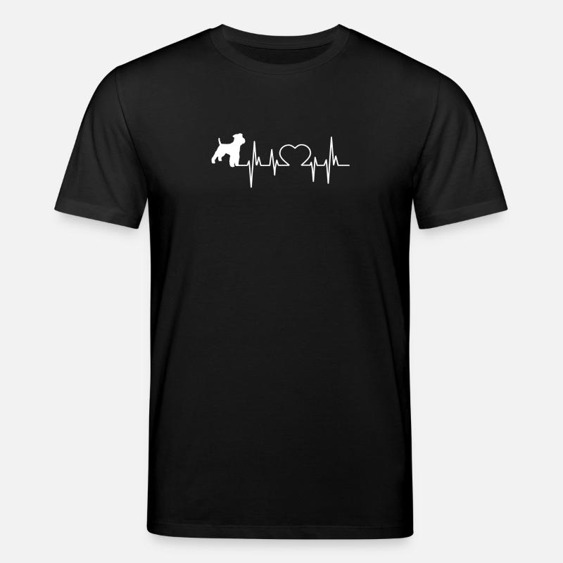 Welsh Terrier Gift Shirt - Stanley/Stella CREATOR Unisex Organic T-Shirt - black