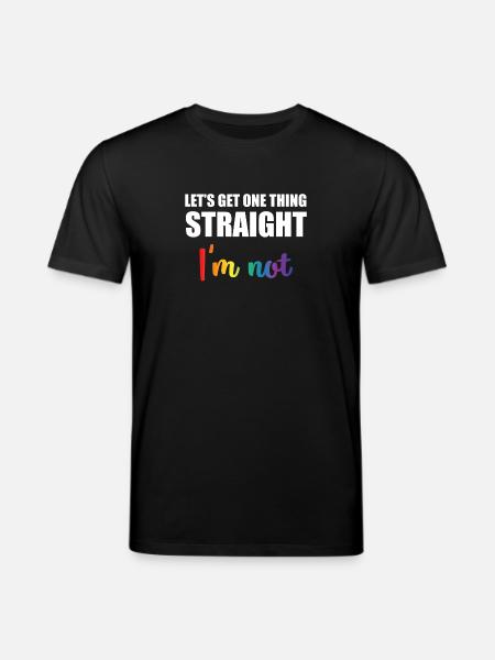 Gay - Gay - Gay Pride - Gift - Pride - Stanley/Stella CREATOR Unisex Organic T-Shirt - black