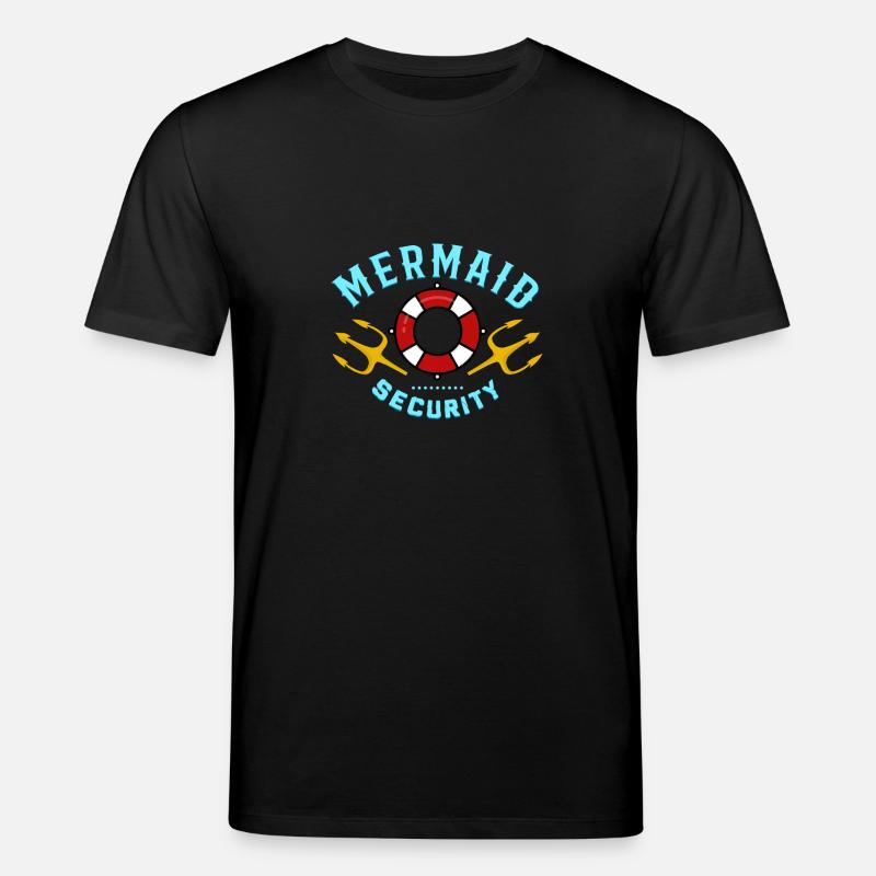Cadeau de sécurité sirène - T-shirt bio CREATOR Stanley/Stella Unisexe - noir