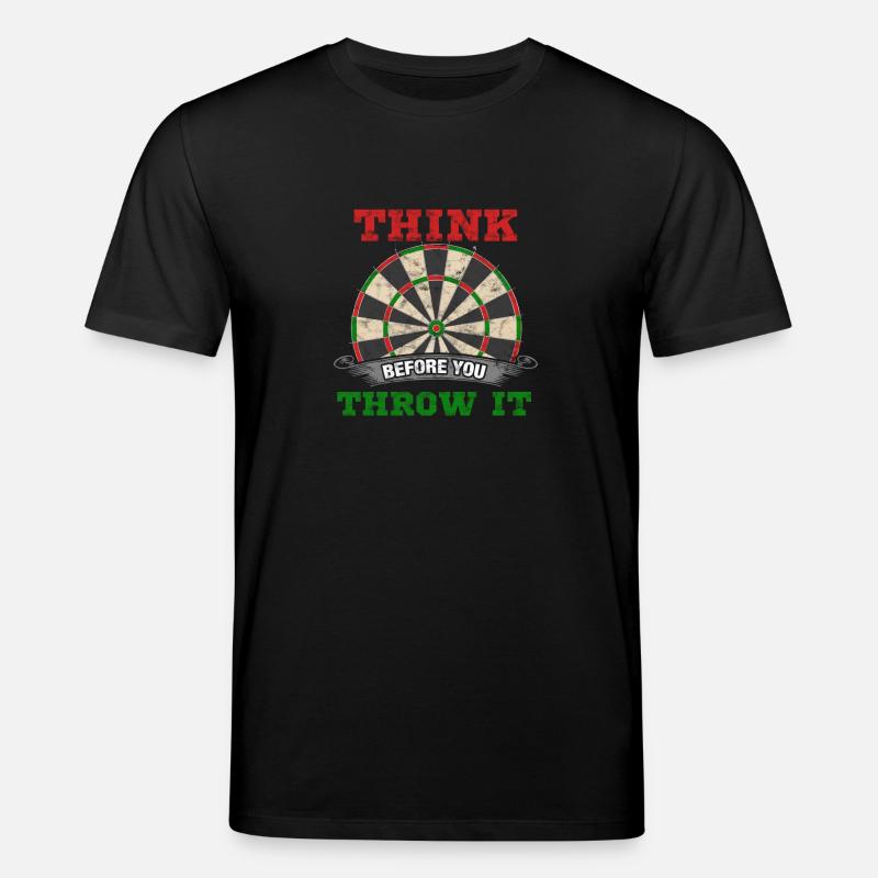 Dart - Dartboard - Geschenk - Stanley/Stella Unisex Bio-T-Shirt CREATOR  - Schwarz