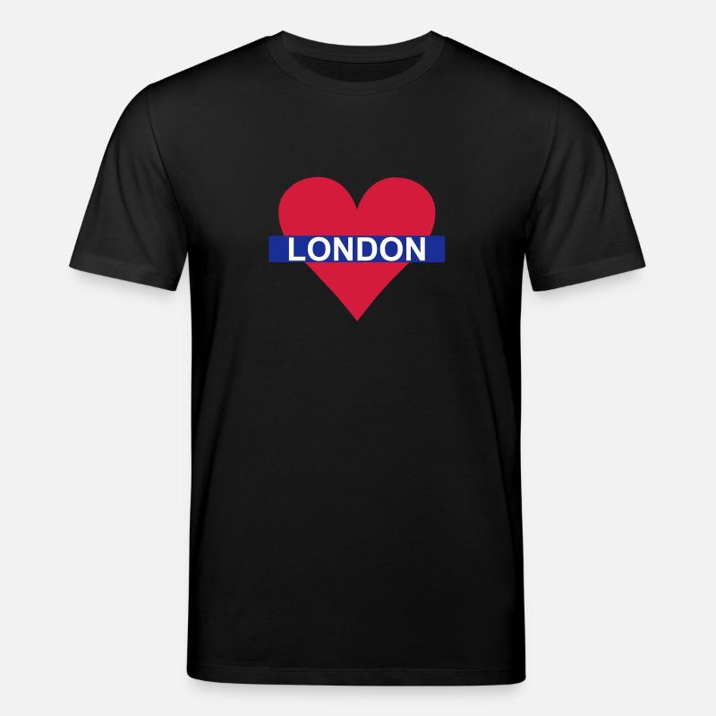 Love London - Underground - T-shirt bio CREATOR Stanley/Stella Unisexe - noir