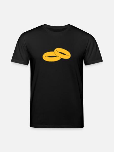 Rings - Stanley/Stella Unisex Bio-T-Shirt CREATOR - Schwarz