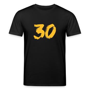 Brushed 30 - Stanley/Stella Unisex Bio-T-Shirt CREATOR  - Schwarz - Vorne - Alina (178cm) & Michal (187cm)