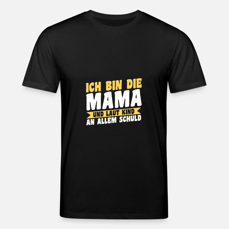 Mère Équipe Maman - T-shirt bio CREATOR Stanley/Stella Unisexe - noir