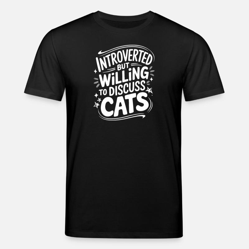 Introverti, antisocial, introverti - T-shirt bio CREATOR Stanley/Stella Unisexe - noir
