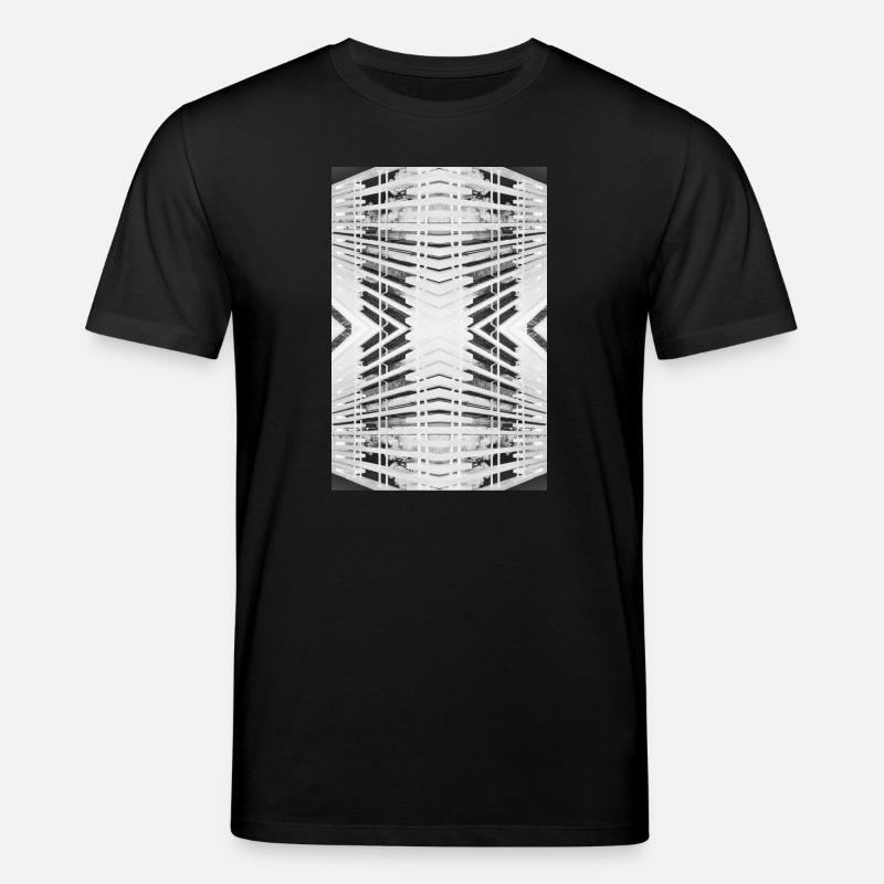 Bois abstrait V.2 - T-shirt bio CREATOR Stanley/Stella Unisexe - noir
