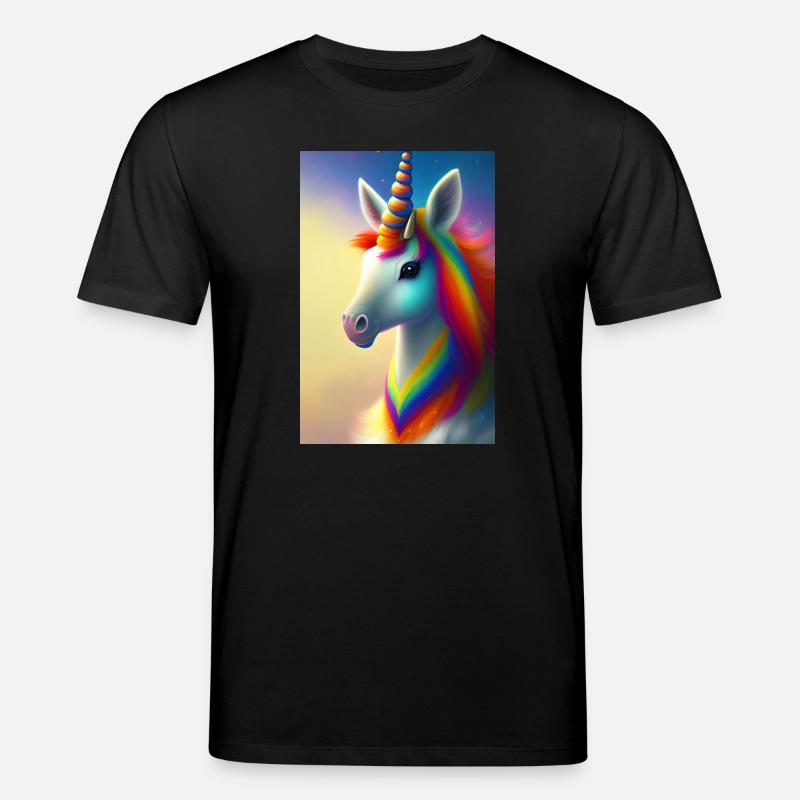 Licorne - T-shirt bio CREATOR Stanley/Stella Unisexe - noir