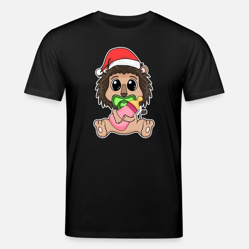 Noël Bébé Lion - T-shirt bio CREATOR Stanley/Stella Unisexe - noir