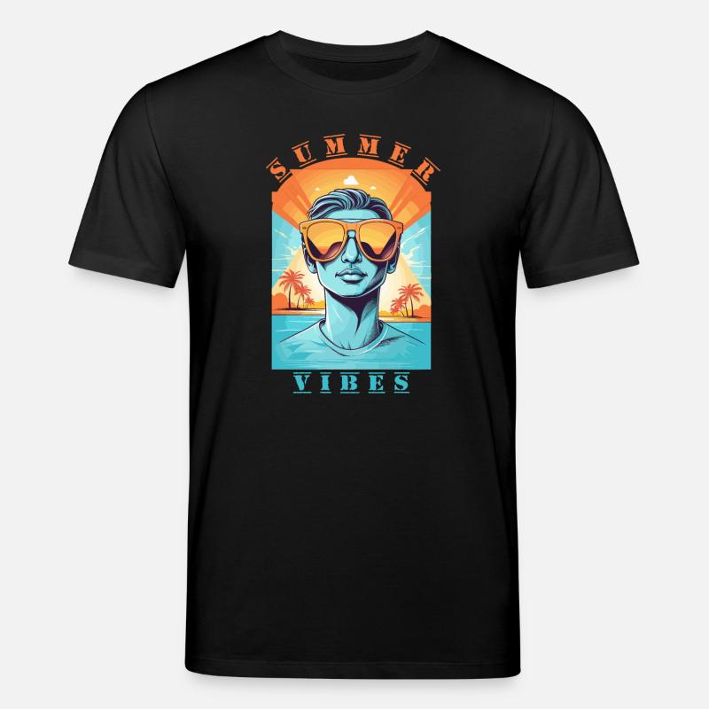 Coole Hipster - Stanley/Stella Unisex Bio-T-Shirt CREATOR  - Schwarz