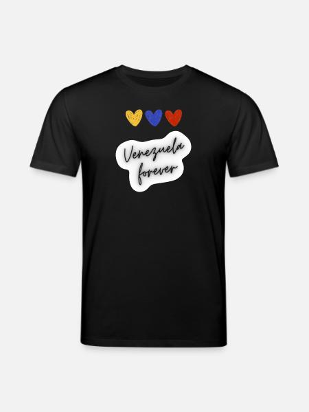 Venezuela Forever - Stanley/Stella CREATOR Unisex Organic T-Shirt - black