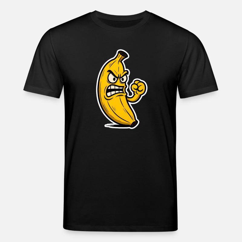 Mauvaises vibrations de banane - T-shirt bio CREATOR Stanley/Stella Unisexe - noir