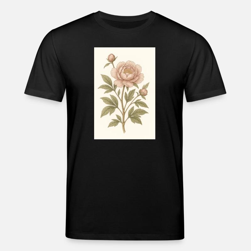 Eine klassische Blume - Stanley/Stella Unisex Bio-T-Shirt CREATOR  - Schwarz