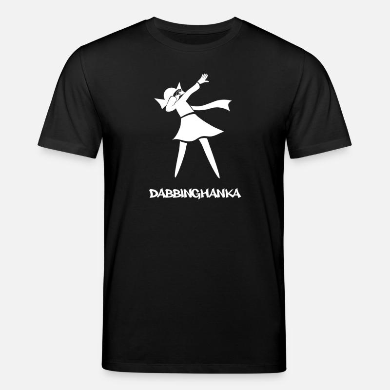 DABBING HANKA - Stanley/Stella CREATOR Unisex Organic T-Shirt - black