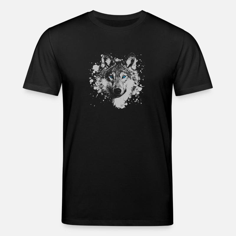 Wolf pack mystical - Stanley/Stella CREATOR Unisex Organic T-Shirt - black