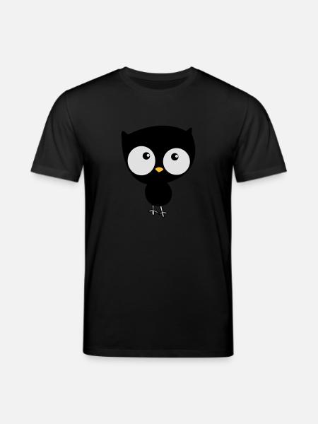 chouette - T-shirt bio CREATOR Stanley/Stella Unisexe - noir