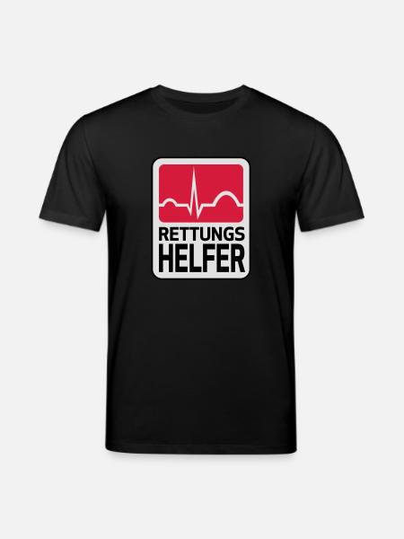 Rettungshelfer - Stanley/Stella Unisex Bio-T-Shirt CREATOR - Schwarz