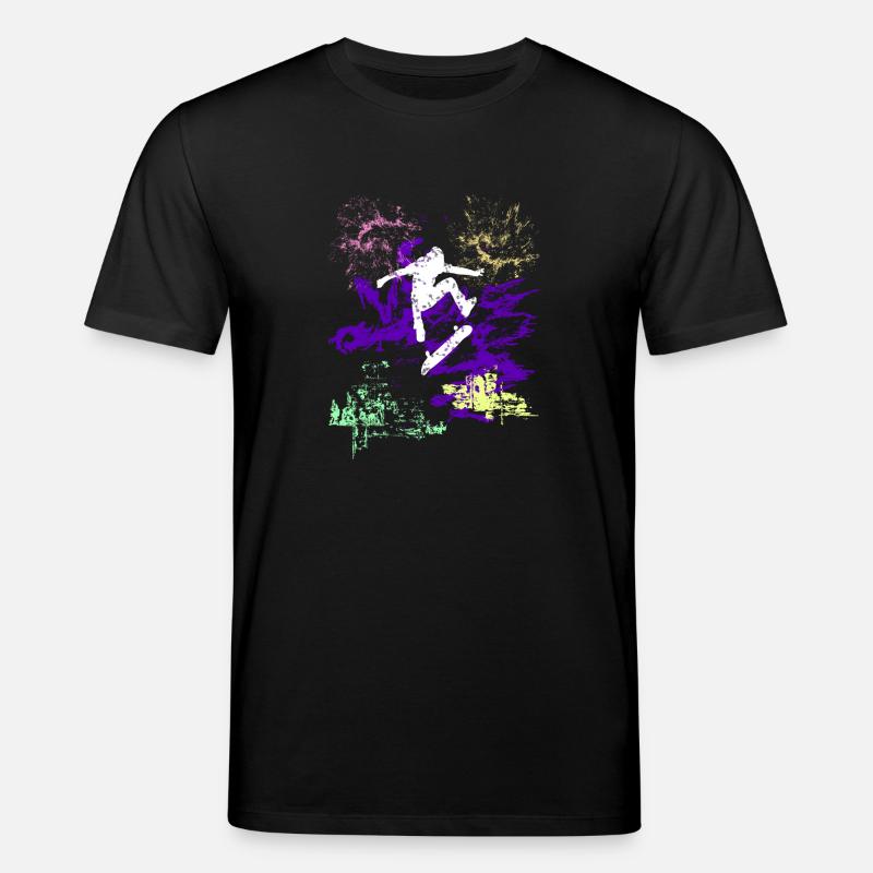 Skater - Stanley/Stella Unisex Bio-T-Shirt CREATOR - Schwarz
