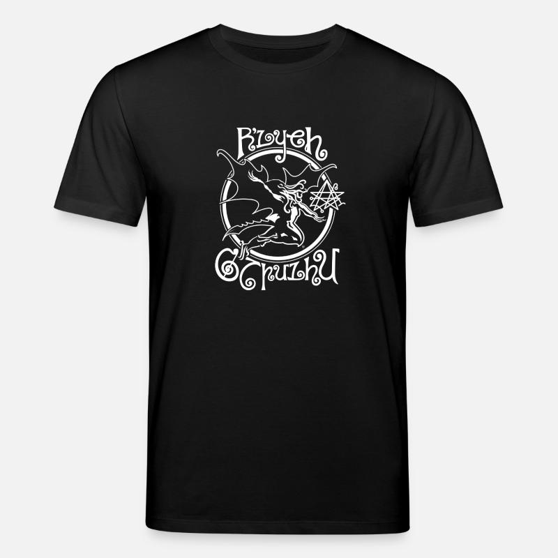Schwarzer Cthulhu - Stanley/Stella Unisex Bio-T-Shirt CREATOR  - Schwarz