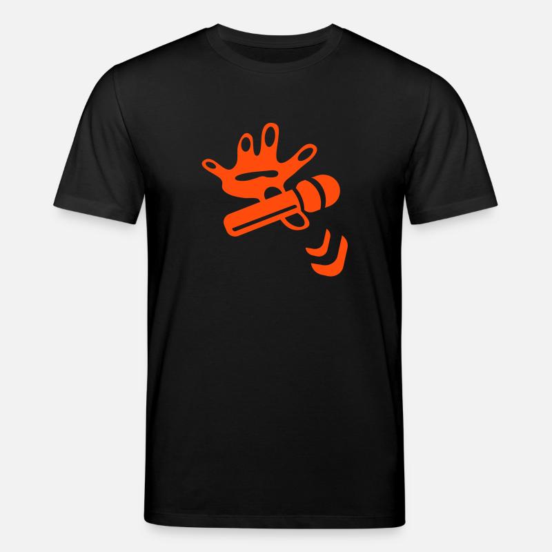 Mike Drop icône - T-shirt bio CREATOR Stanley/Stella Unisexe - noir