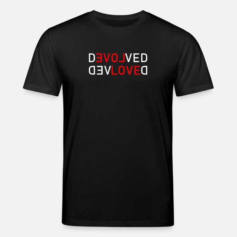 Love Devolved - Stanley/Stella Unisex Bio-T-Shirt CREATOR  - Schwarz