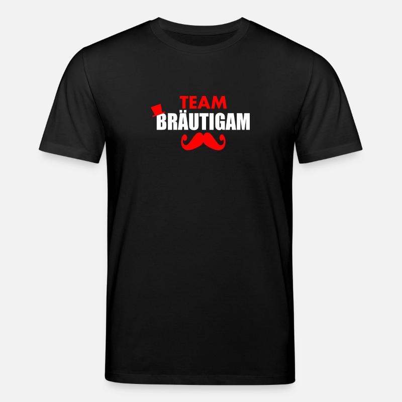 Team bräutigam - Stanley/Stella Unisex Bio-T-Shirt CREATOR  - Schwarz