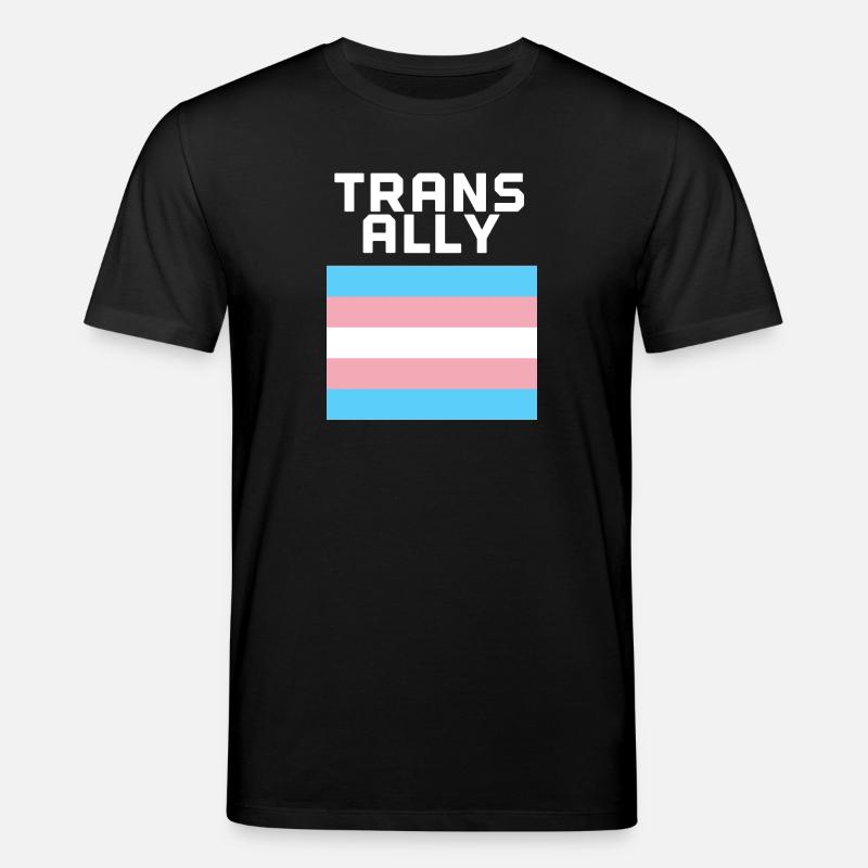 Trans ally - Stanley/Stella Unisex Bio-T-Shirt CREATOR  - Schwarz