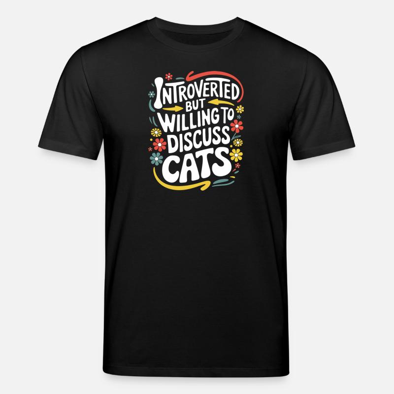 Introverti, antisocial, introverti - T-shirt bio CREATOR Stanley/Stella Unisexe - noir