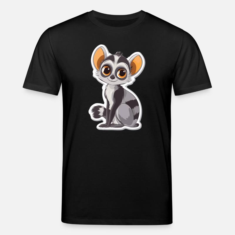 Lemur - Stanley/Stella Unisex Bio-T-Shirt CREATOR - Schwarz