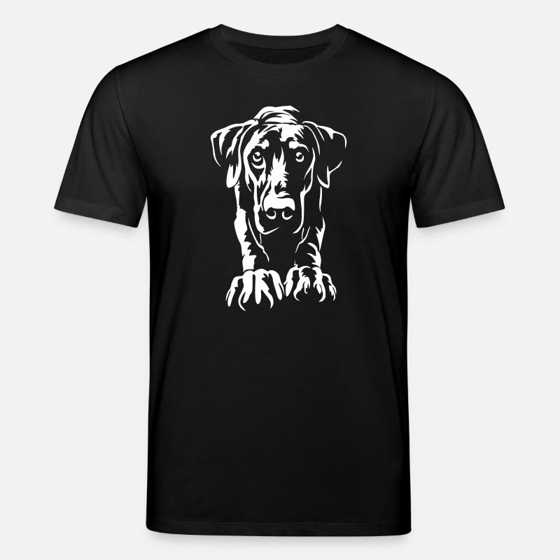 Doberman « Édition Noire » - T-shirt bio CREATOR Stanley/Stella Unisexe - noir