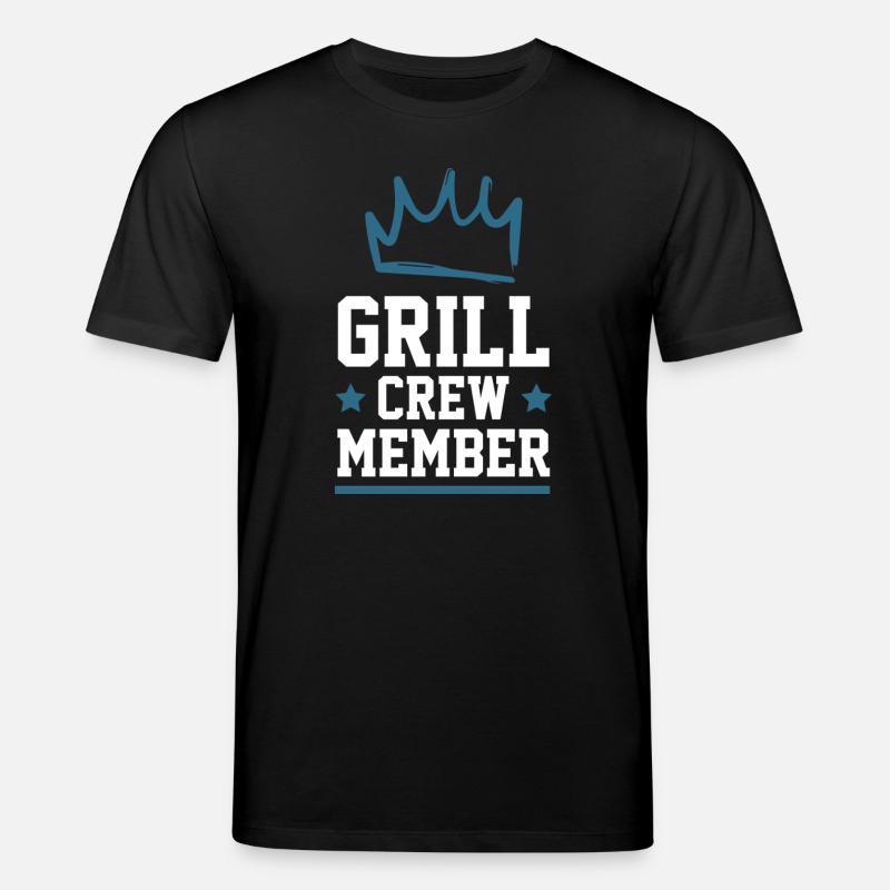 Grill Crew - Stanley/Stella CREATOR Unisex Organic T-Shirt - black