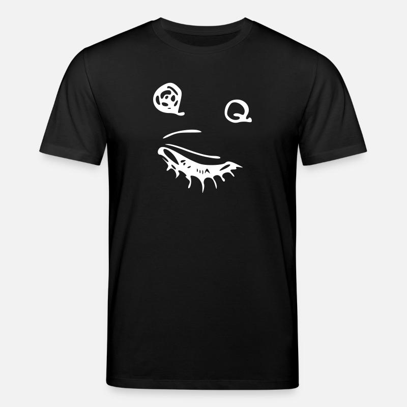 Smiley - Stanley/Stella Unisex Bio-T-Shirt CREATOR  - Schwarz