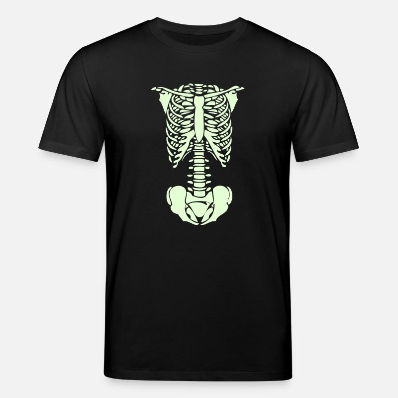 Skelett - Stanley/Stella Unisex Bio-T-Shirt CREATOR  - Schwarz