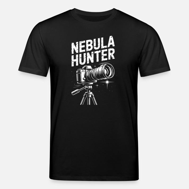 Nebula Hunter Teleskop - Stanley/Stella Unisex Bio-T-Shirt CREATOR  - Schwarz
