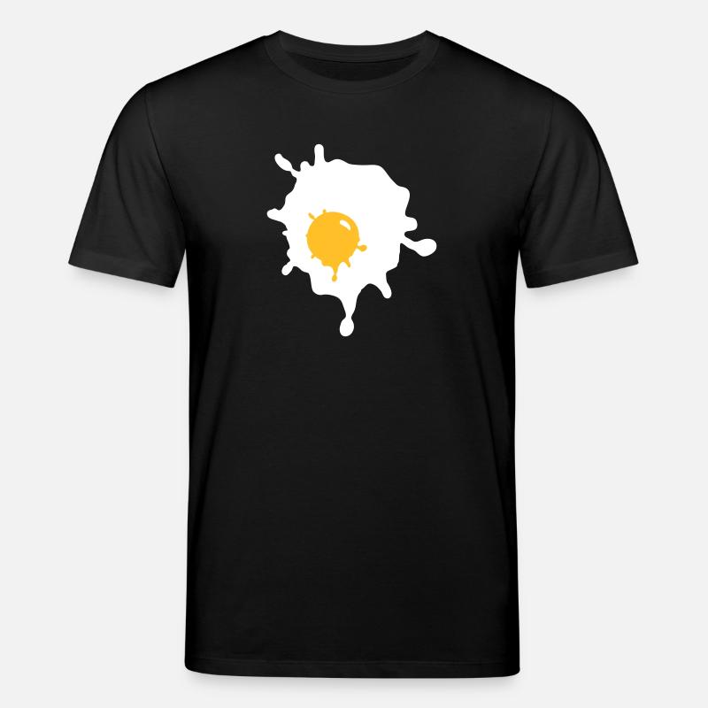 Ein Spiegelei - V2 - Stanley/Stella Unisex Bio-T-Shirt CREATOR  - Schwarz