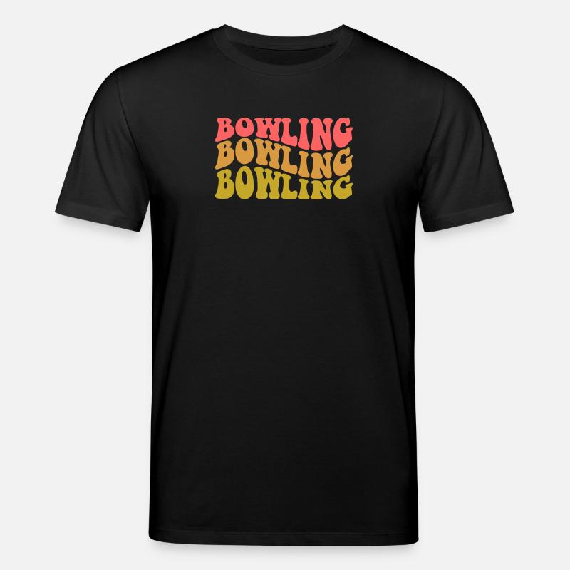 Bowling - Stanley/Stella Unisex Bio-T-Shirt CREATOR  - Schwarz